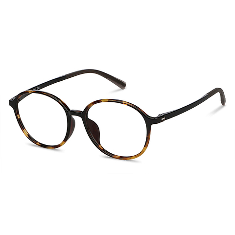 Lenskart Air Online Tortoise Brown Full Rim Round right side