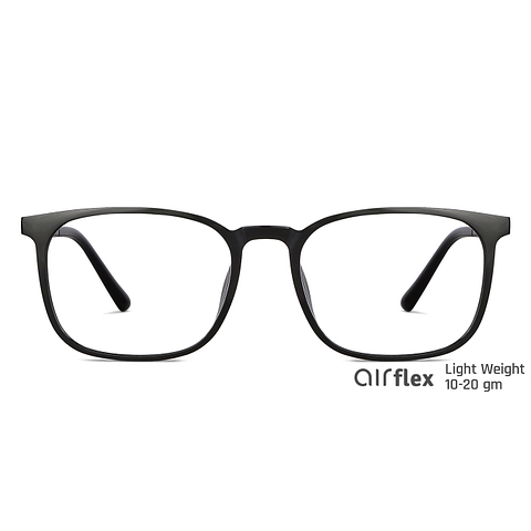 Lenskart Air Online Black Full Rim Square left side