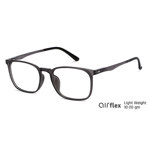 Lenskart Air Online Light Gray Full Rim Square right side