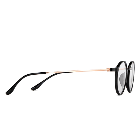 Lenskart Air Online Black Full Rim Round left side