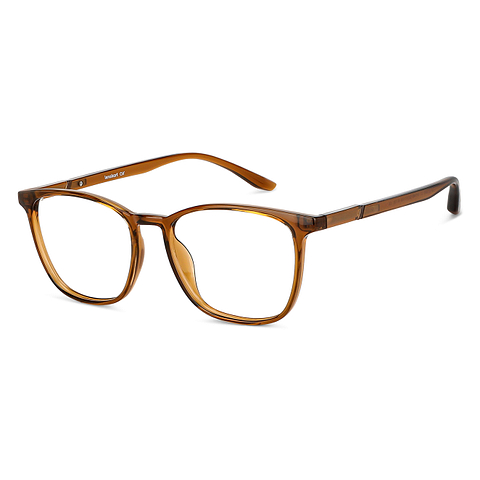 Lenskart Air Online Brown Transparent Full Rim Square right side