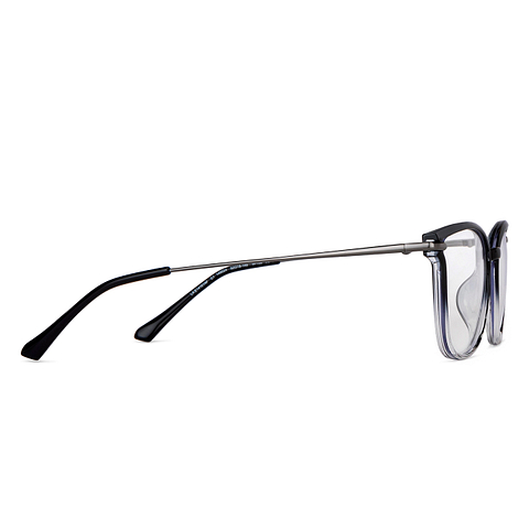 Lenskart Air Online Black Transparent Full Rim Cat Eye left side Lenskart Air Online Black Transparent Full Rim Cat Eye left side