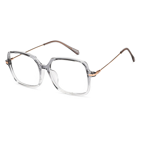 Lenskart Air Online Grey Transparent Full Rim Square right side