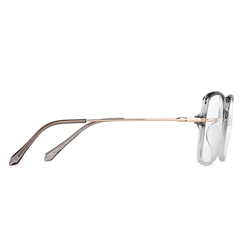 Lenskart Air Online Gray Transparent Full Rim Square left side