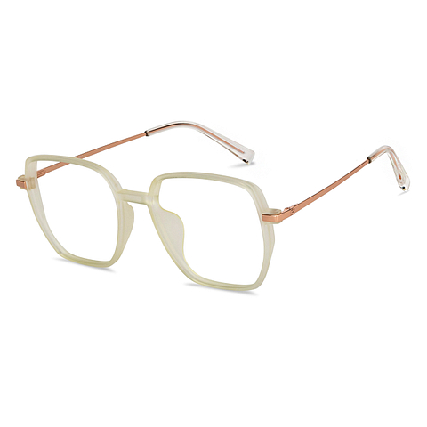 Lenskart Air Online Crystal Transparent Full Rim Hexagonal right side