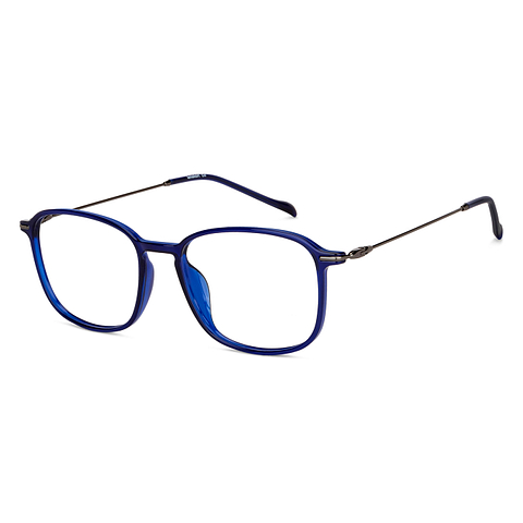 Lenskart Air Online Blue Transparent Full Rim Square right side