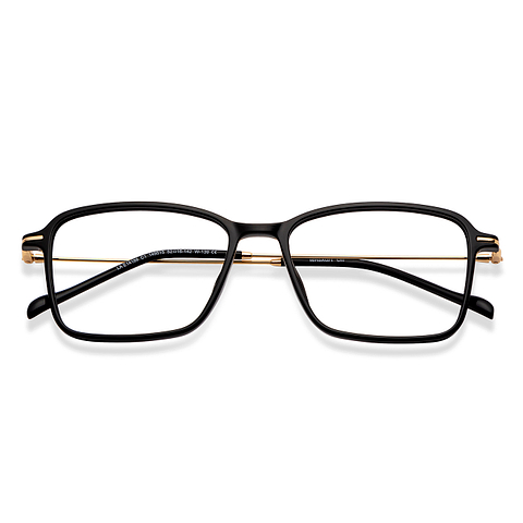 Lenskart Air Online Black Full Rim Rectangle left side