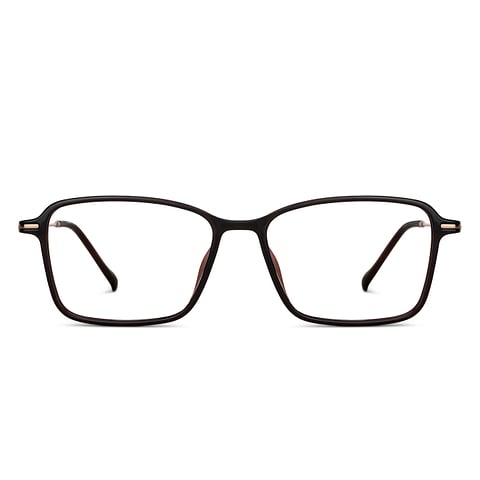 Lenskart Air Online Brown Full Rim Square left side