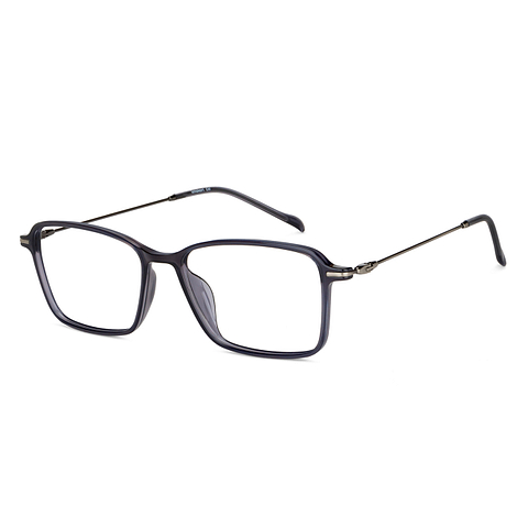 Lenskart Air Online Blue Transparent Full Rim Rectangle left side