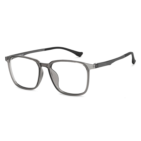 Lenskart Air Online Gray Transparent Full Rim Square right side