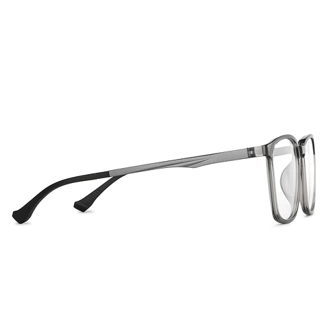Lenskart Air Online Gray Transparent Full Rim Square left side