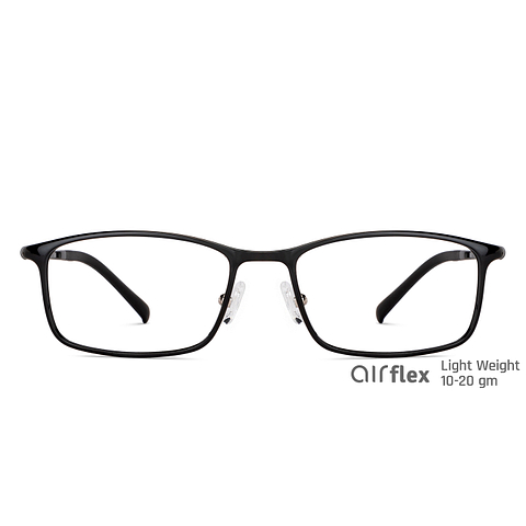 Lenskart Air Online Black Full Rim Rectangle right side