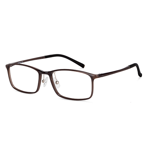 Lenskart Air Online Gray Transparent Full Rim Rectangle right side