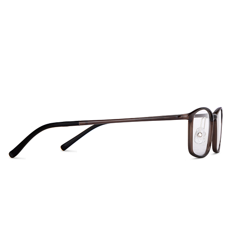Lenskart Air Online Gray Transparent Full Rim Rectangle left side