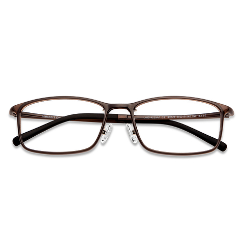 Lenskart Air Online Gray Transparent Full Rim Rectangle left side
