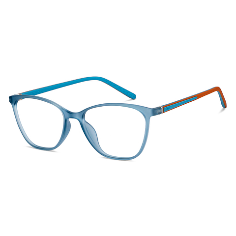 Lenskart Air Sky Blue Full Rim Rectangle right side