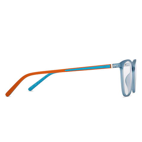 Lenskart Air Sky Blue Full Rim Rectangle left side