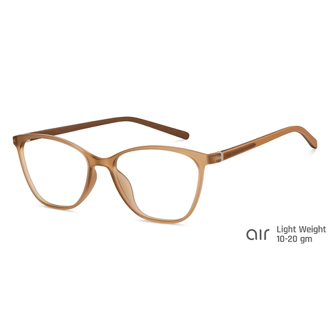 Lenskart Air Online Brown Full Rim Rectangle right side