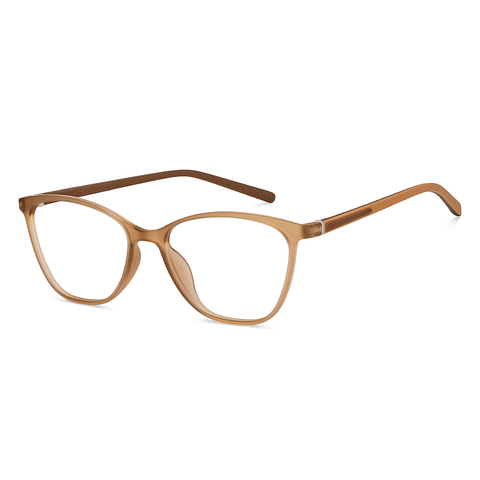 Lenskart Air Online Light Brown Full Rim Square right side