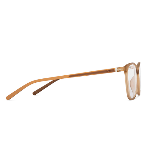 Lenskart Air Online Light Brown Full Rim Square left side