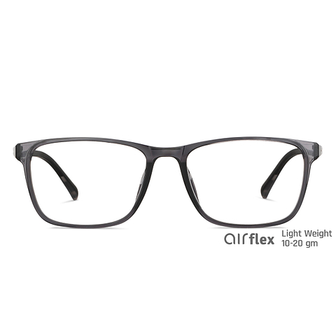 Lenskart Air Online Light Gray Full Rim Square left side