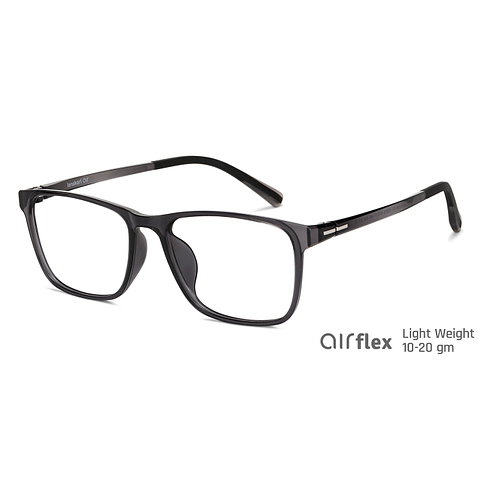 Lenskart Air Online Light Gray Full Rim Square right side