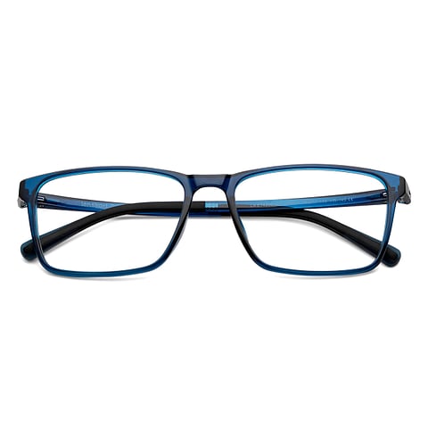 Lenskart Air Online Navy Blue Full Rim Rectangle left side