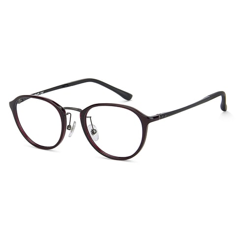 Lenskart Air Screen Glasses Mid Gunmetal Full Rim Round right side