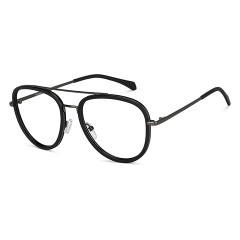 Lenskart Air Online Black Full Rim Aviator right side