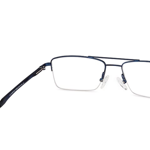 Lenskart Air Online Sky Blue Half Rim Rectangle right side