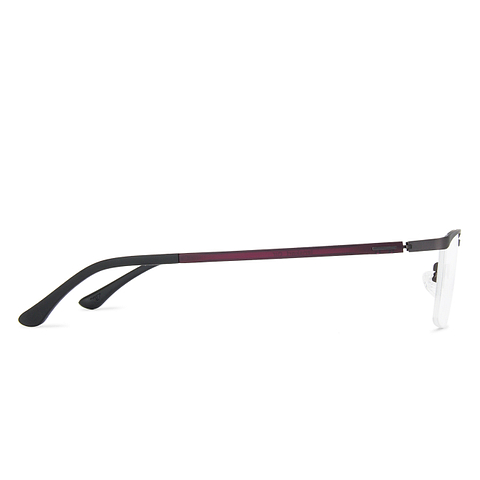Lenskart Air Online Light Gray Half Rim Rectangle right side