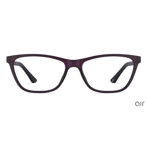 Lenskart Air Online Purple Transparent Full Rim Cat Eye right side Lenskart Air Online Purple Transparent Full Rim Cat Eye right side