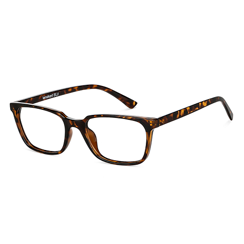 Lenskart BLU Screen Glasses Blue Block Zero Power Screen Glasses: Tortoise Full Rim Rectangle Lenskart BLU LB E14067-C6 right side