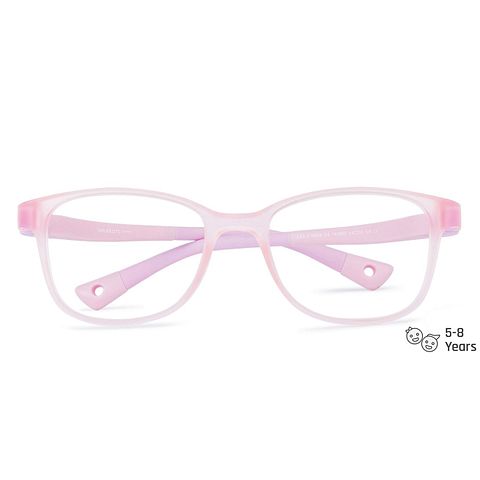 Hooper Online Pink Full Rim Rectangle left side