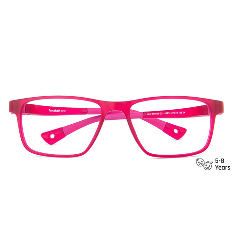 Hooper Online Blue Transparent Full Rim Rectangle left side