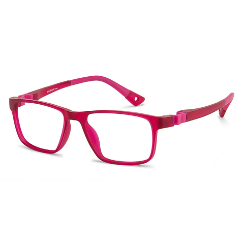 Hooper Online Blue Transparent Full Rim Rectangle right side