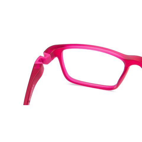 Hooper Online Blue Transparent Full Rim Rectangle left side