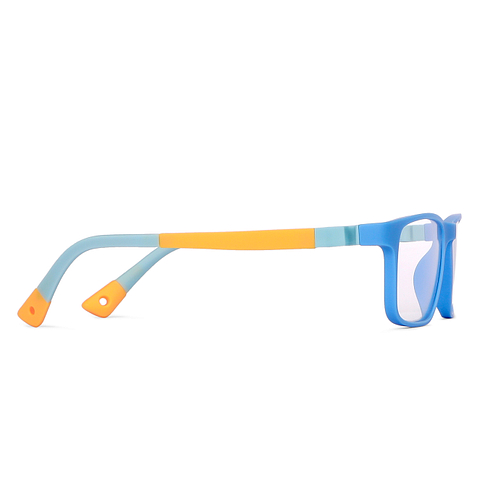 Hooper online Matte Sky Blue Full Rim Rectangle right side