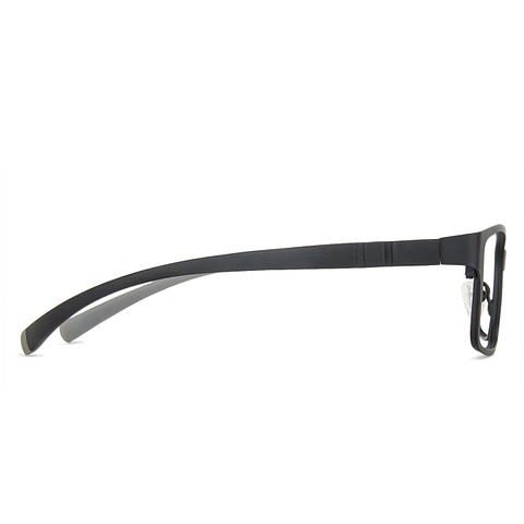Lenskart Junior Computer Glasses Blue-Block Kids Computer Glasses: Black Grey Full Rim Rectangle Kids  5-8 yrs  Lenskart Junior LKJ E10008CE-C2 right side