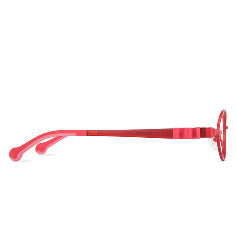 Hooper online Red Full Rim Oval left side