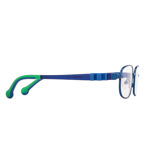 Hooper Online Sky Blue Full Rim Rectangle left side