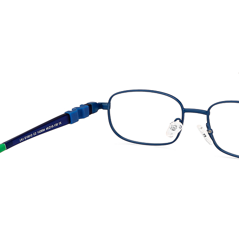 Hooper Online Sky Blue Full Rim Rectangle right side