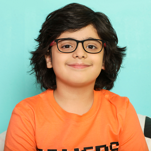 Hooper Online Black Full Rim Rectangle left side