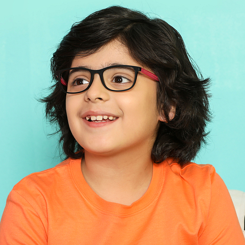 Hooper Online Black Full Rim Rectangle right side