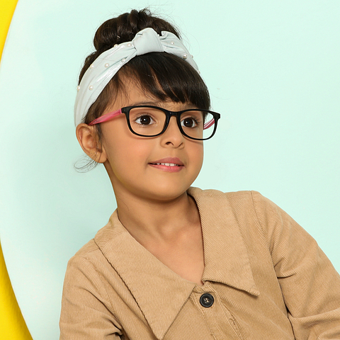 Hooper Online Black Full Rim Rectangle right side