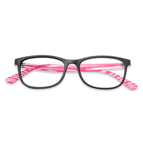 Hooper Online Black Full Rim Rectangle left side