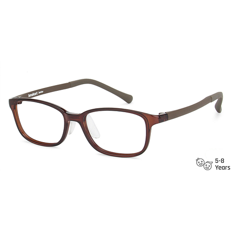 Hooper Online Light Brown Full Rim Rectangle left side