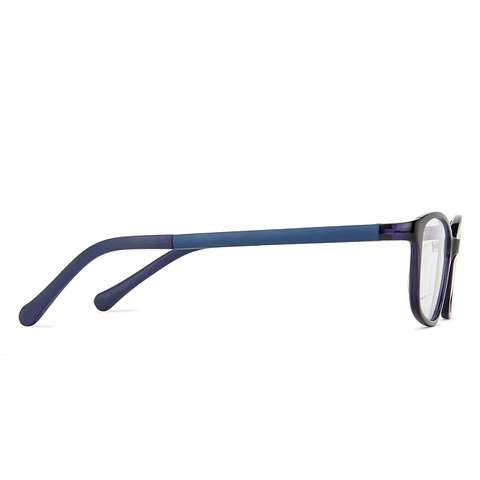 Hooper Online Sky Blue Full Rim Rectangle left side