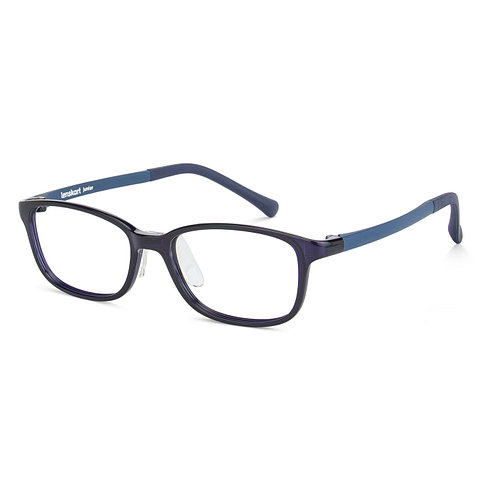 Hooper Online Sky Blue Full Rim Rectangle right side