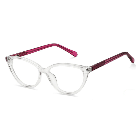 Hooper Online Crystal Transparent Full Rim Cat Eye right side